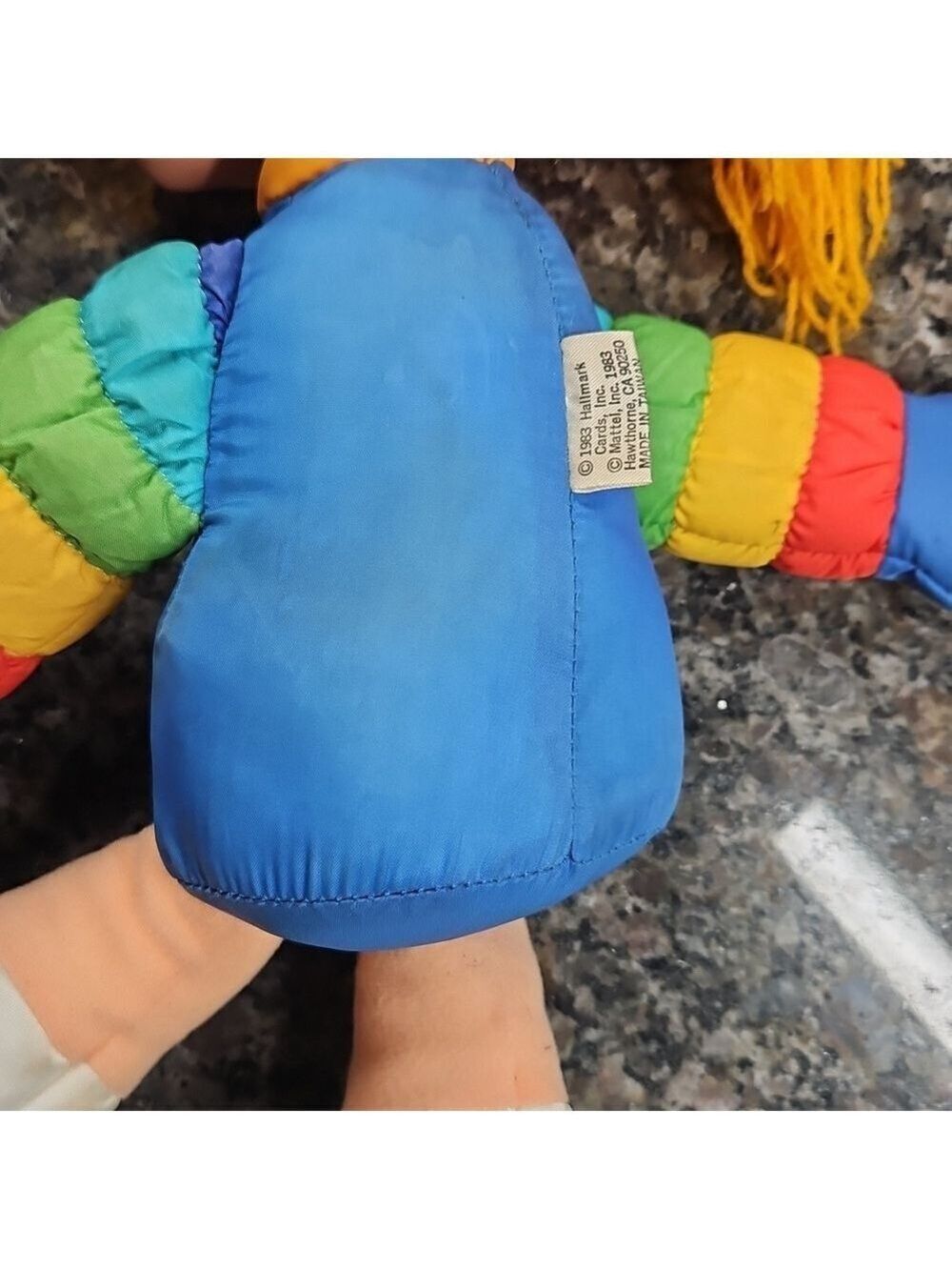 Vintage 1983 Rainbow Brite & Starlite Plush Doll 18” Mattel Original First Relea - Picture 7 of 8